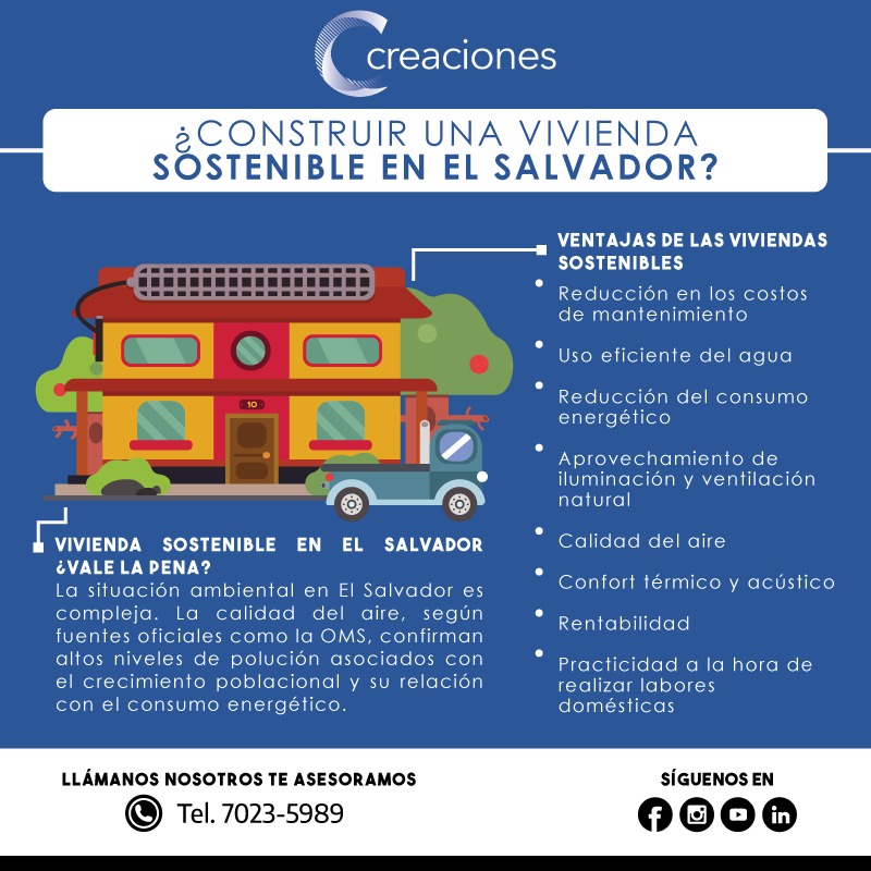 Construir una vivienda sostenible en El Salvador
